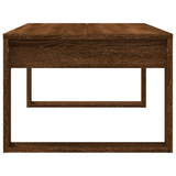 vidaXL Coffee Table Brown Oak 40.2"x19.7"x13.8" Engineered Wood - WhatYouNeedSales