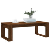 vidaXL Coffee Table Brown Oak 40.2"x19.7"x13.8" Engineered Wood - WhatYouNeedSales