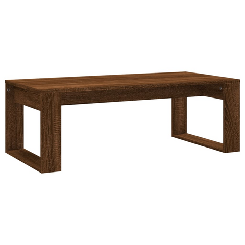 vidaXL Coffee Table Brown Oak 40.2"x19.7"x13.8" Engineered Wood - WhatYouNeedSales