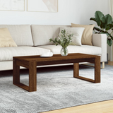 vidaXL Coffee Table Brown Oak 40.2"x19.7"x13.8" Engineered Wood - WhatYouNeedSales