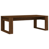 vidaXL Coffee Table Brown Oak 40.2"x19.7"x13.8" Engineered Wood - WhatYouNeedSales