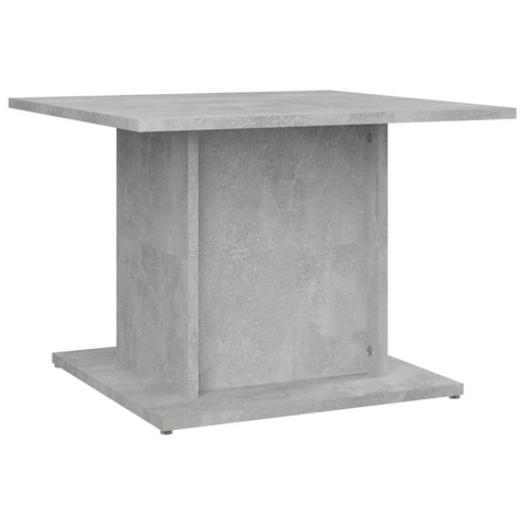 vidaXL Coffee Table Concrete Gray 21.9"x21.9"x15.7" Engineered Wood - WhatYouNeedSales