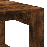 vidaXL Coffee Table Smoked Oak 40.2"x19.7"x13.8" Engineered Wood - WhatYouNeedSales