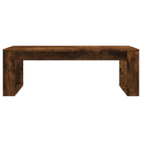 vidaXL Coffee Table Smoked Oak 40.2"x19.7"x13.8" Engineered Wood - WhatYouNeedSales