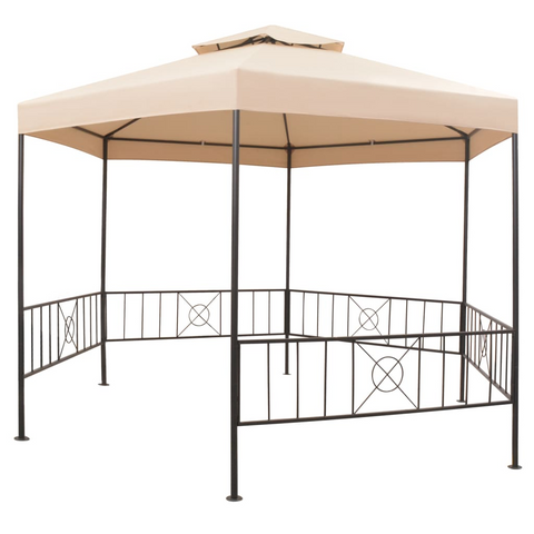 vidaXL Garden Marquee Gazebo Pavilion Tent Beige