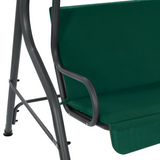 vidaXL Garden Swing Bench Green 66.9’x43.3’x60.2’