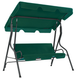 vidaXL Garden Swing Bench Green 66.9’x43.3’x60.2’