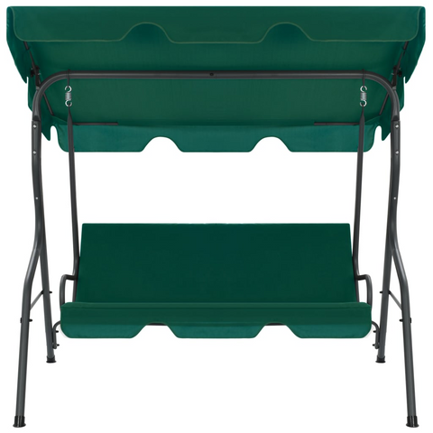 vidaXL Garden Swing Bench Green 66.9’x43.3’x60.2’