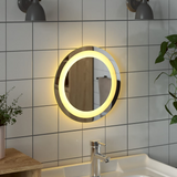 vidaXL LED Bathroom Mirror 11.8" Round - WhatYouNeedSales