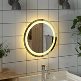 vidaXL LED Bathroom Mirror 15.7" Round - WhatYouNeedSales