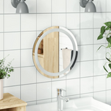 vidaXL LED Bathroom Mirror 15.7" Round - WhatYouNeedSales