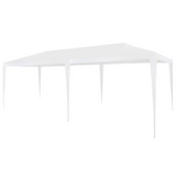 vidaXL Party Tent 9.8’x19.7’ PE White - Outdoor Event