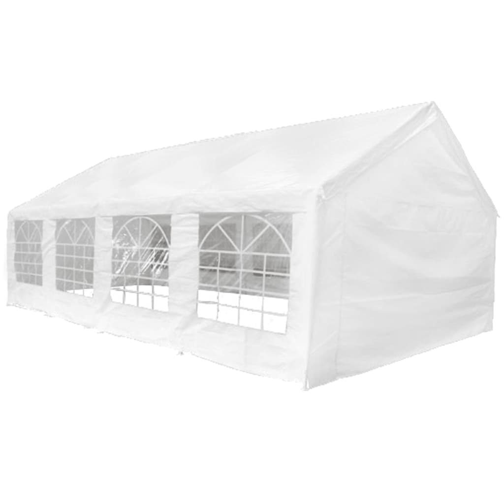 vidaXL Party Tent/Marquee White 26.2’x13.1’ - Ideal