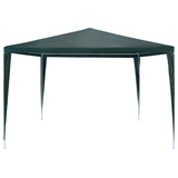 vidaXL Party Tent PE Green 9.8’x9.8’ - Outdoor Canopy