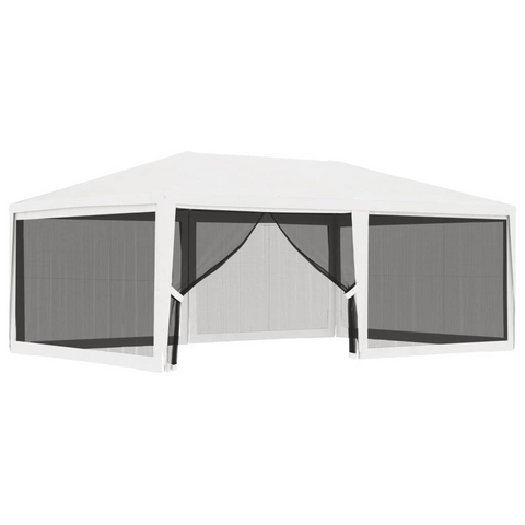 vidaXL Party Tent with 4 Mesh Sidewalls 13.1’x19.7’