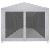 vidaXL Party Tent with 8 Mesh Sidewalls 29.5’ x 9.8’