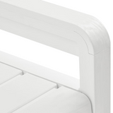 vidaXL Patio Storage Bench 52.2" Plastic White - WhatYouNeedSales