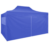 vidaXL Professional Folding Party Tent with 4 Sidewalls