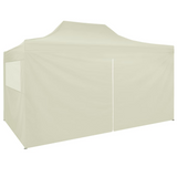 vidaXL Professional Folding Party Tent with 4 Sidewalls