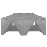 vidaXL Professional Folding Party Tent with 4 Sidewalls