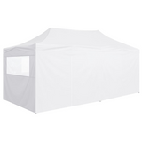 vidaXL Professional Folding Party Tent with 4 Sidewalls