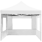 vidaXL Professional Folding Party Tent with Walls Aluminum