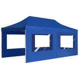 vidaXL Professional Folding Party Tent with Walls Aluminum