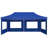 vidaXL Professional Folding Party Tent with Walls Aluminum