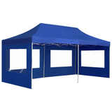 vidaXL Professional Folding Party Tent with Walls Aluminum