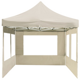 vidaXL Professional Folding Party Tent with Walls Aluminum