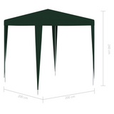 vidaXL Professional Party Tent 6.6’x6.6’ Green