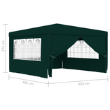 vidaXL Professional Party Tent with Side Walls