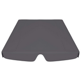 vidaXL Replacement Canopy for Garden Swing Anthracite