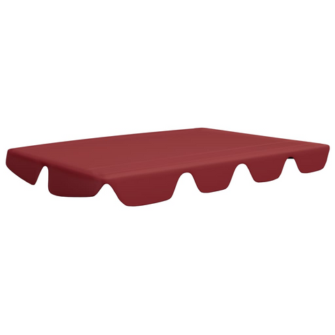 vidaXL Replacement Canopy for Garden Swing Wine Red