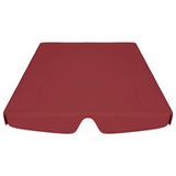 vidaXL Replacement Canopy for Garden Swing Wine Red