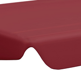 vidaXL Replacement Canopy for Garden Swing Wine Red