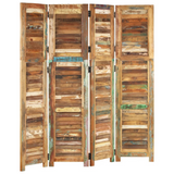 vidaXL Room Divider 66.1" Solid Wood Reclaimed - WhatYouNeedSales