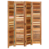 vidaXL Room Divider Solid Reclaimed Wood 66.9" - WhatYouNeedSales