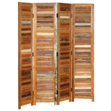 vidaXL Room Divider Solid Reclaimed Wood 66.9" - WhatYouNeedSales