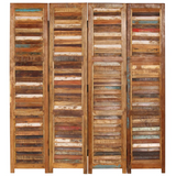 vidaXL Room Divider Solid Reclaimed Wood 66.9" - WhatYouNeedSales