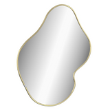 vidaXL Wall Mirror Gold 19.7"x15.7" - WhatYouNeedSales