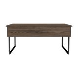 Viena Lift Top Coffee Table, Flexible Shelf, Two Legs - WhatYouNeedSales