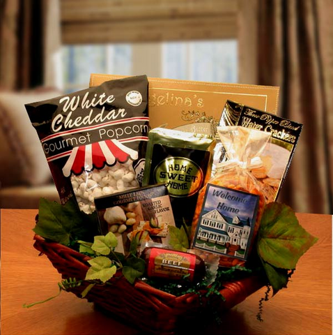 Welcome To Your New Home Gift Basket - housewarming gift baskets - welcome basket - WhatYouNeedSales