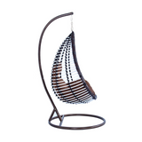 Wicker Hanging Egg Swing Chair Indoor Outdoor