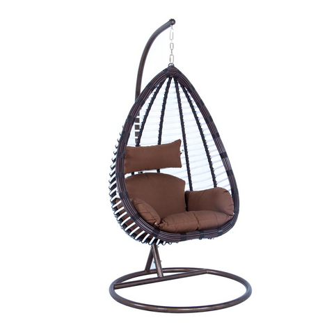 Wicker Hanging Egg Swing Chair Indoor Outdoor