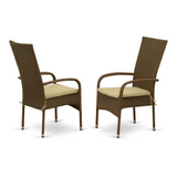 Wicker Patio Set Brown - Outdoor Furniture for Comfortable