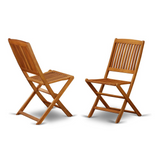 Wooden Patio Set Natural Oil | BSCM9CWNA