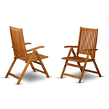 Wooden Patio Set Natural Oil | Shop Now at DICN5NC5N