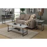 X-Calibur End Table - Modern and Durable with Bottom Shelf