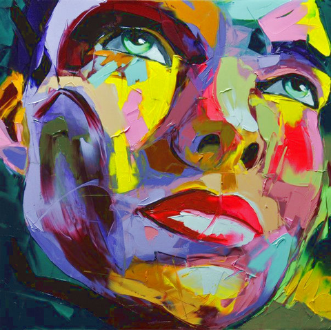 Young Boy Faces Knife Art Painting - WhatYouNeedSales